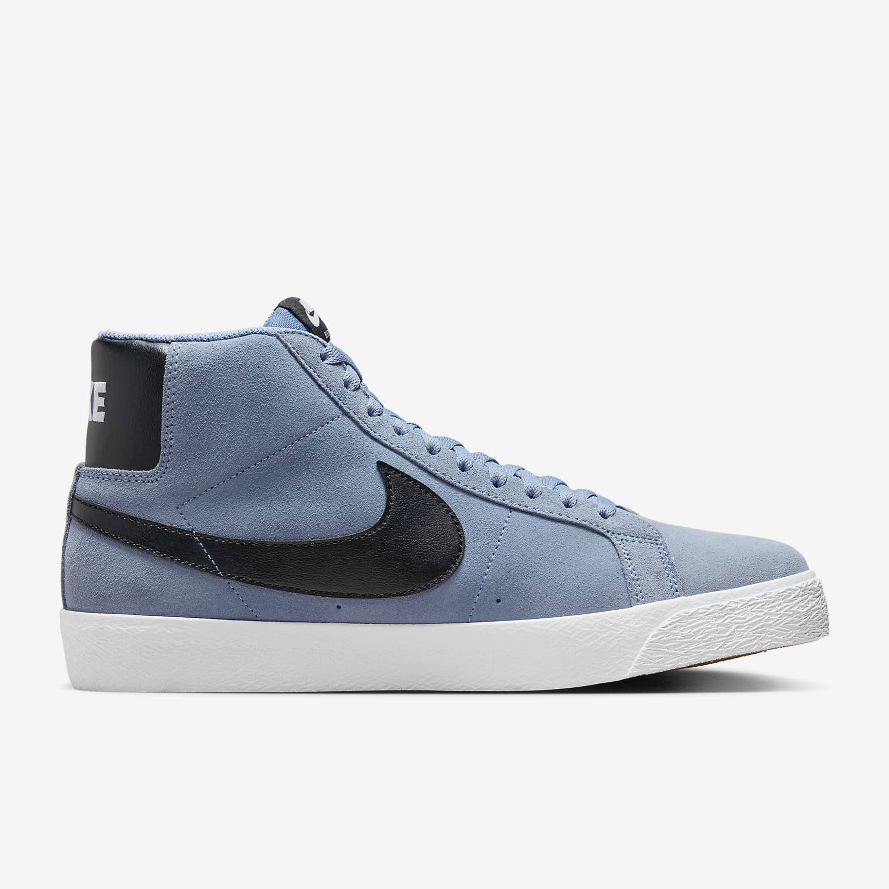 Nike sb blazer high black white best sale