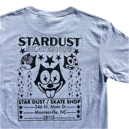 Stardust Skate Shop Felix Tee 012 Sport Grey / Black