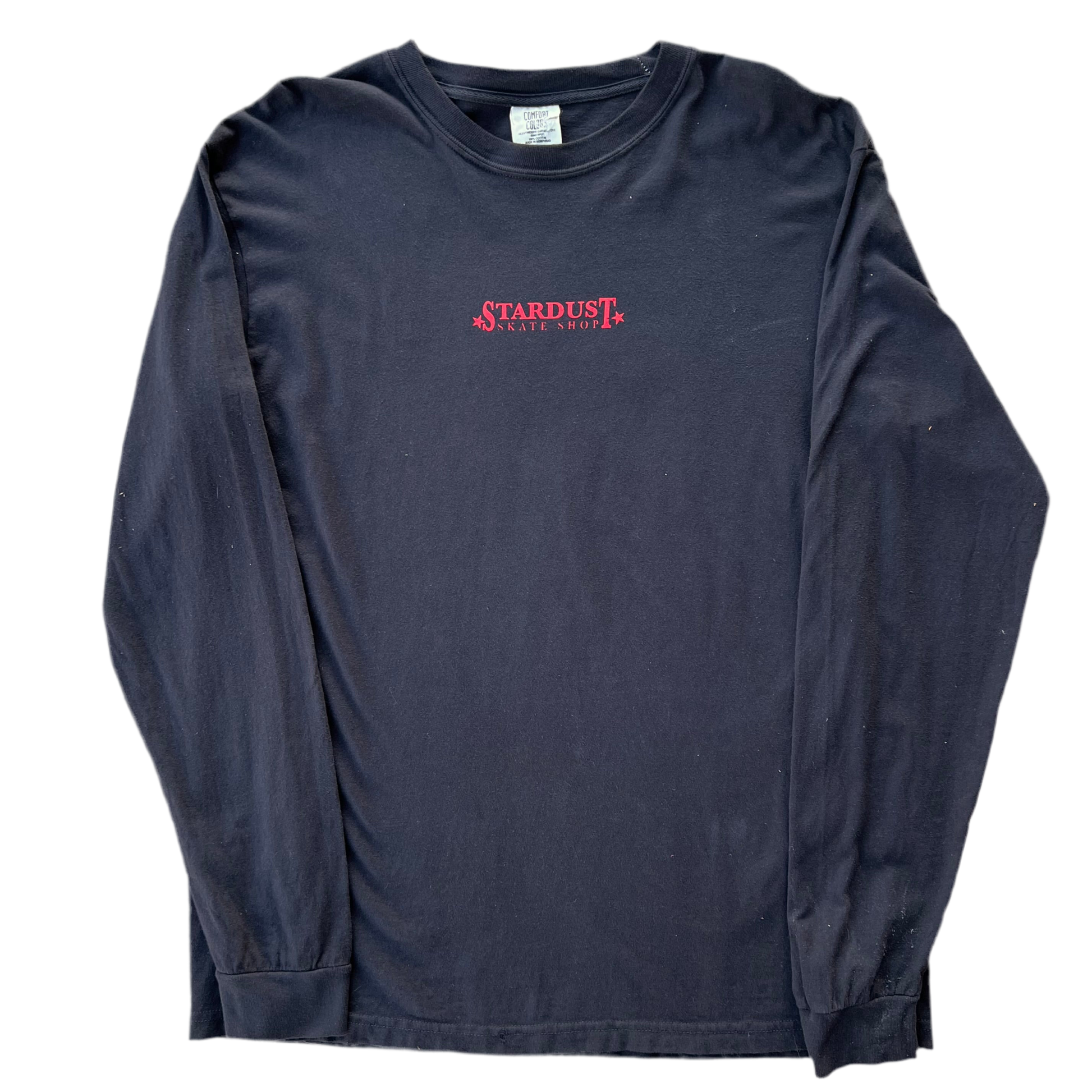 Stardust Skate Shop "Ballerina" Long Sleeve Tee 034 Black / Bright Red / White