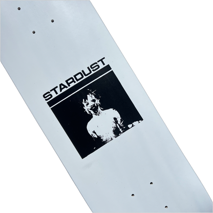 Stardust "Mask" Deck 023 8.75" Matte White / Matte Black (Standard Cut) (Screenprinted)