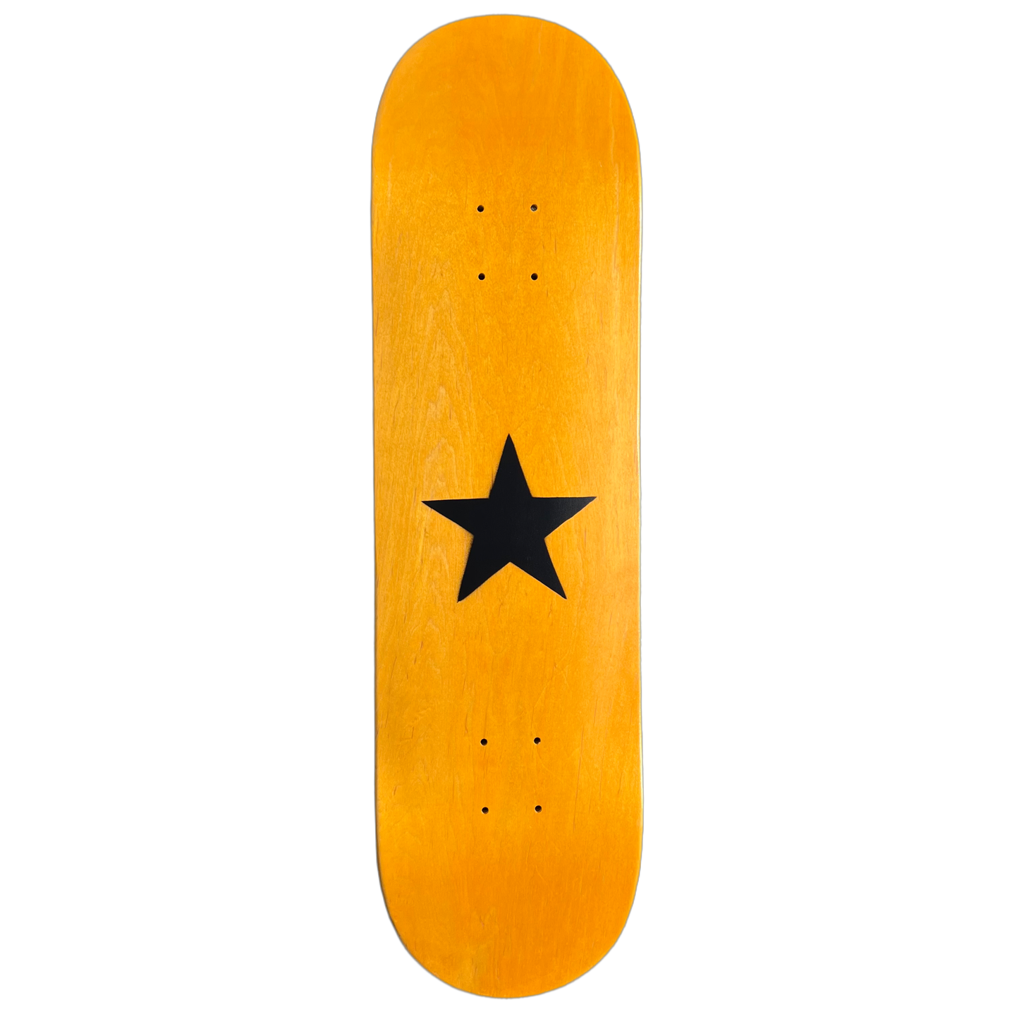 Stardust Matte Black Star Deck 003 8.375" Yellow (Standard Cut)