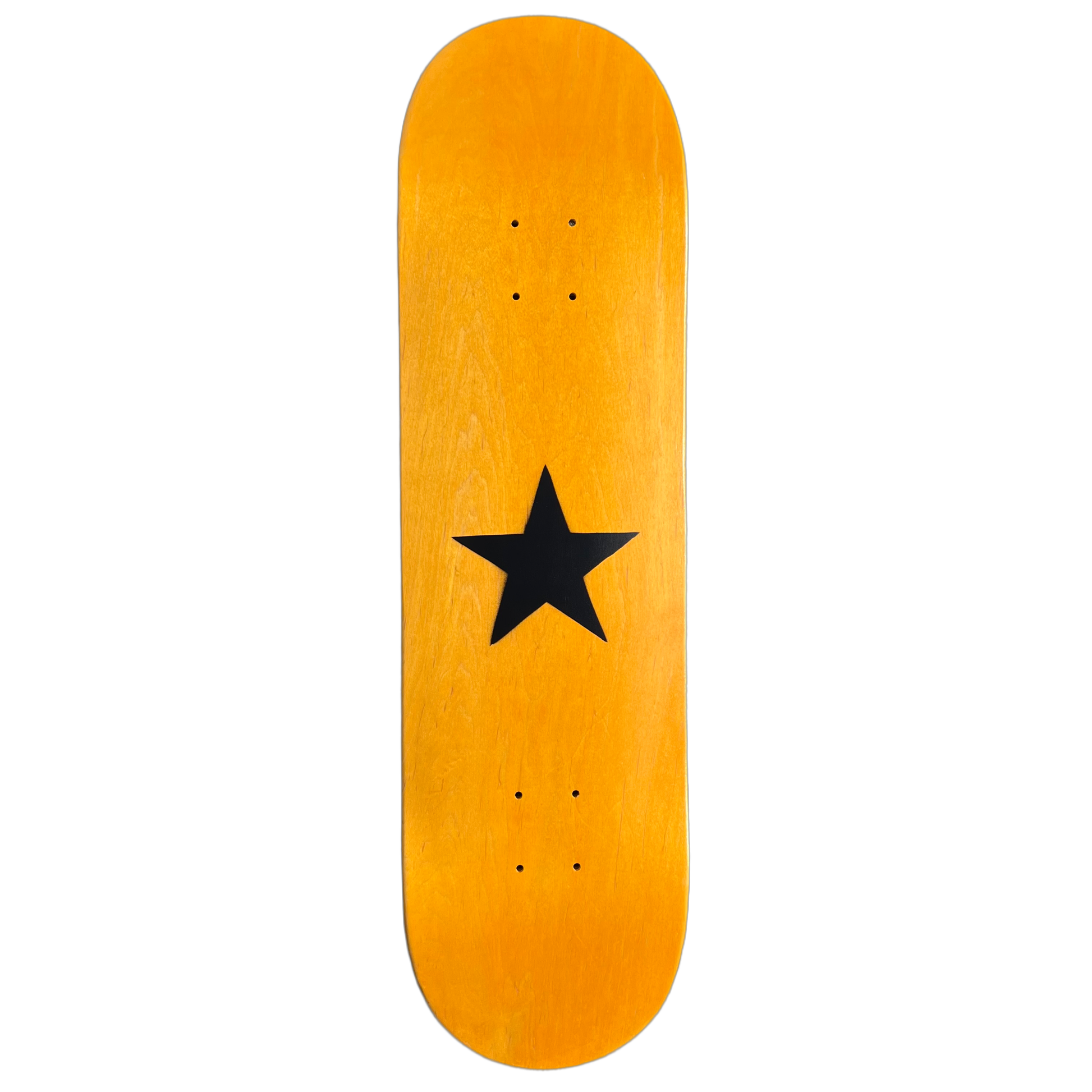 Stardust Matte Black Star Deck 003 8.375" Yellow (Standard Cut)