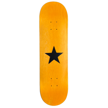 Stardust Matte Black Star Deck 003 8.375" Yellow (Standard Cut)