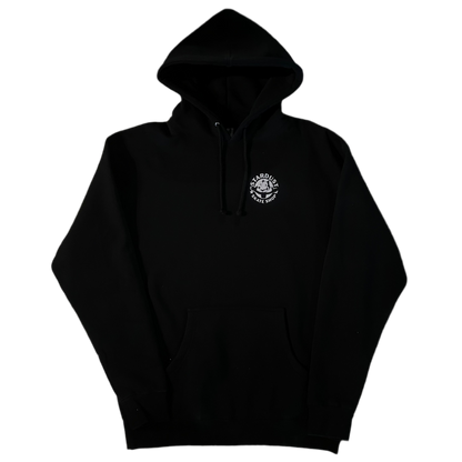 Stardust Skate Shop Felix Heavyweight Pullover Hoody 012 Black / White