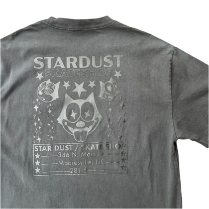 Stardust Skate Shop Felix Tee 012 Faded Black / Black