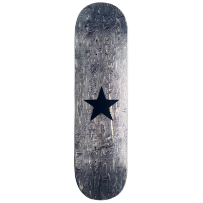 Stardust Matte Black Star Deck 003 8.25" Charcoal (Standard Cut)