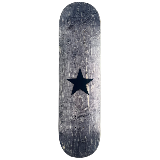 Stardust Matte Black Star Deck 003 8.25" Charcoal (Standard Cut)