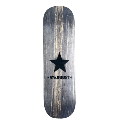 Stardust Matte Black Star Deck 8.75" Charcoal (Full Cut)