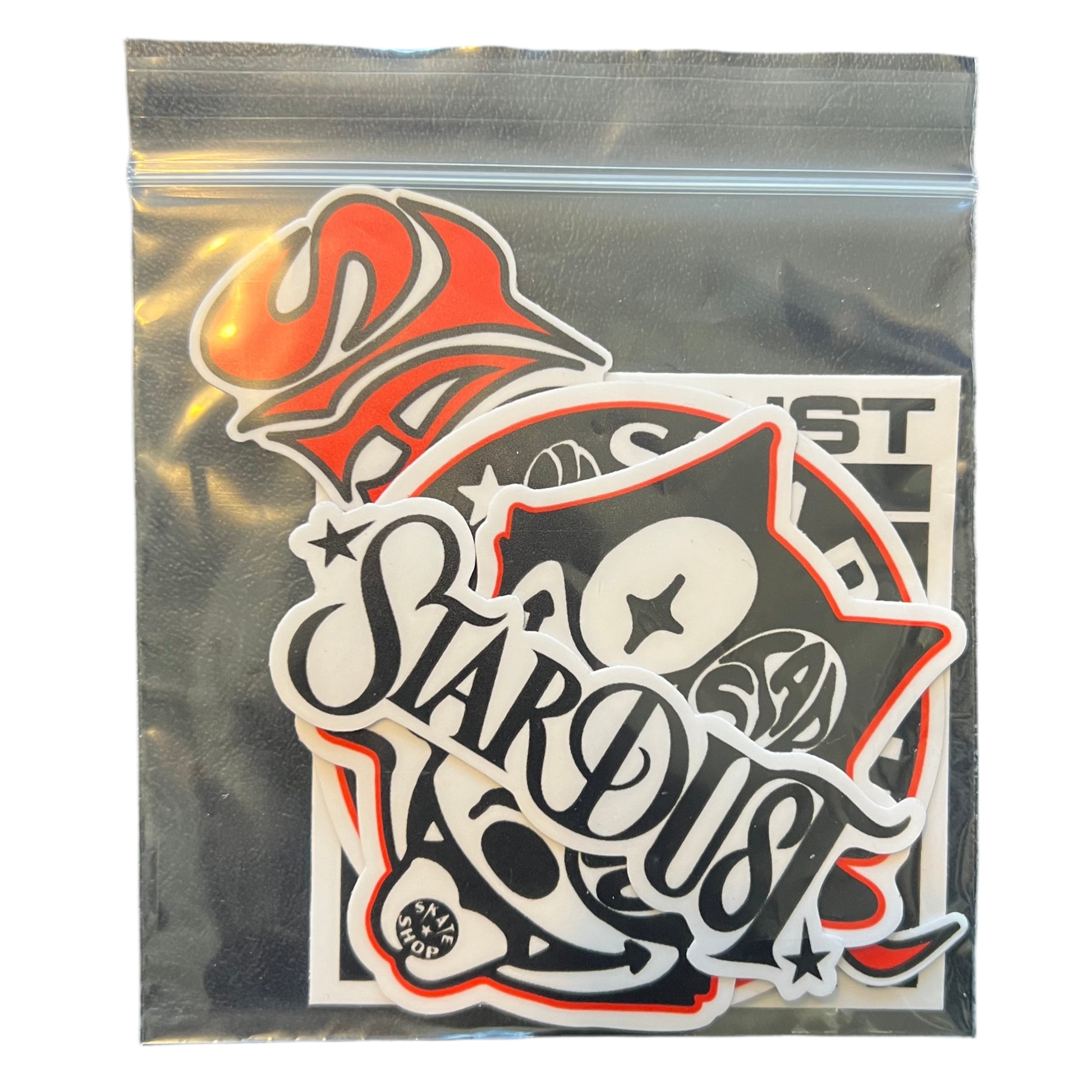 Stardust Skate Shop Sticker Pack 001