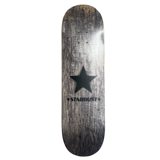 Stardust Matte Black Star Deck 8.75" Charcoal (Standard Cut)