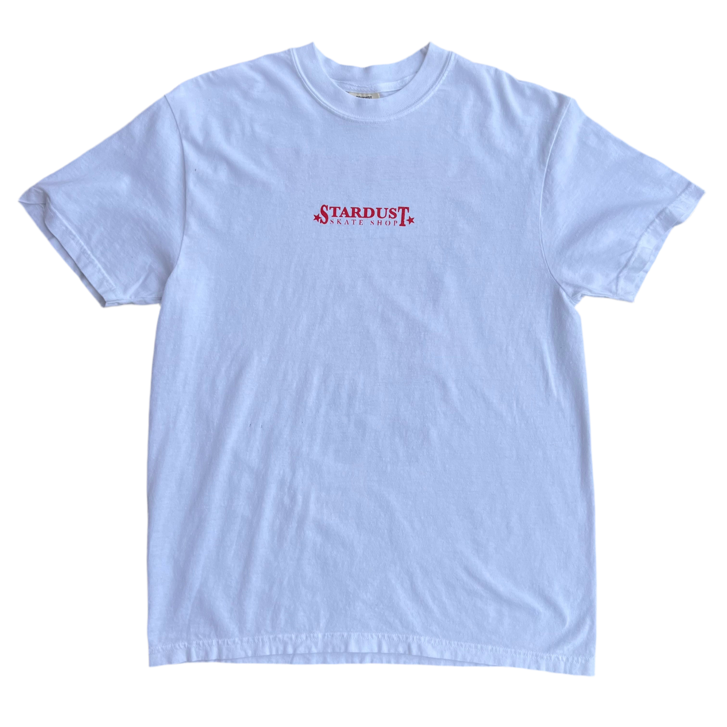 Stardust Skate Shop "Ballerina" Short Sleeve Tee 034 White / Bright Red / Black