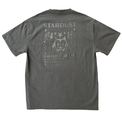 Stardust Skate Shop Felix Tee 012 Faded Black / Black