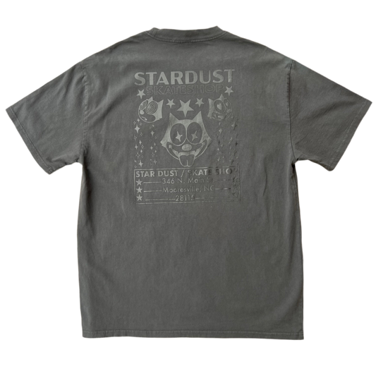 Stardust Skate Shop Felix Tee 012 Faded Black / Black