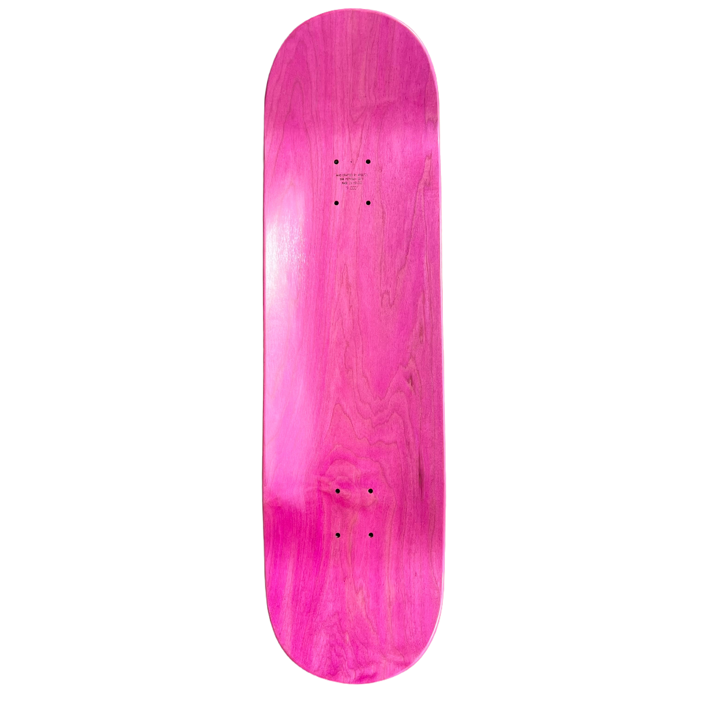 Stardust Matte Black Star Deck 9.0" Pink (Full Cut)