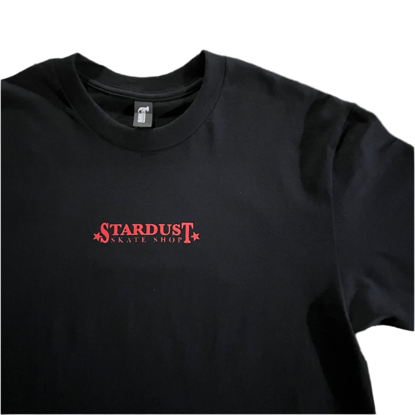 Stardust Skate Shop "Ballerina" Short Sleeve Hammer Tee 034 Black / Bright Red / White