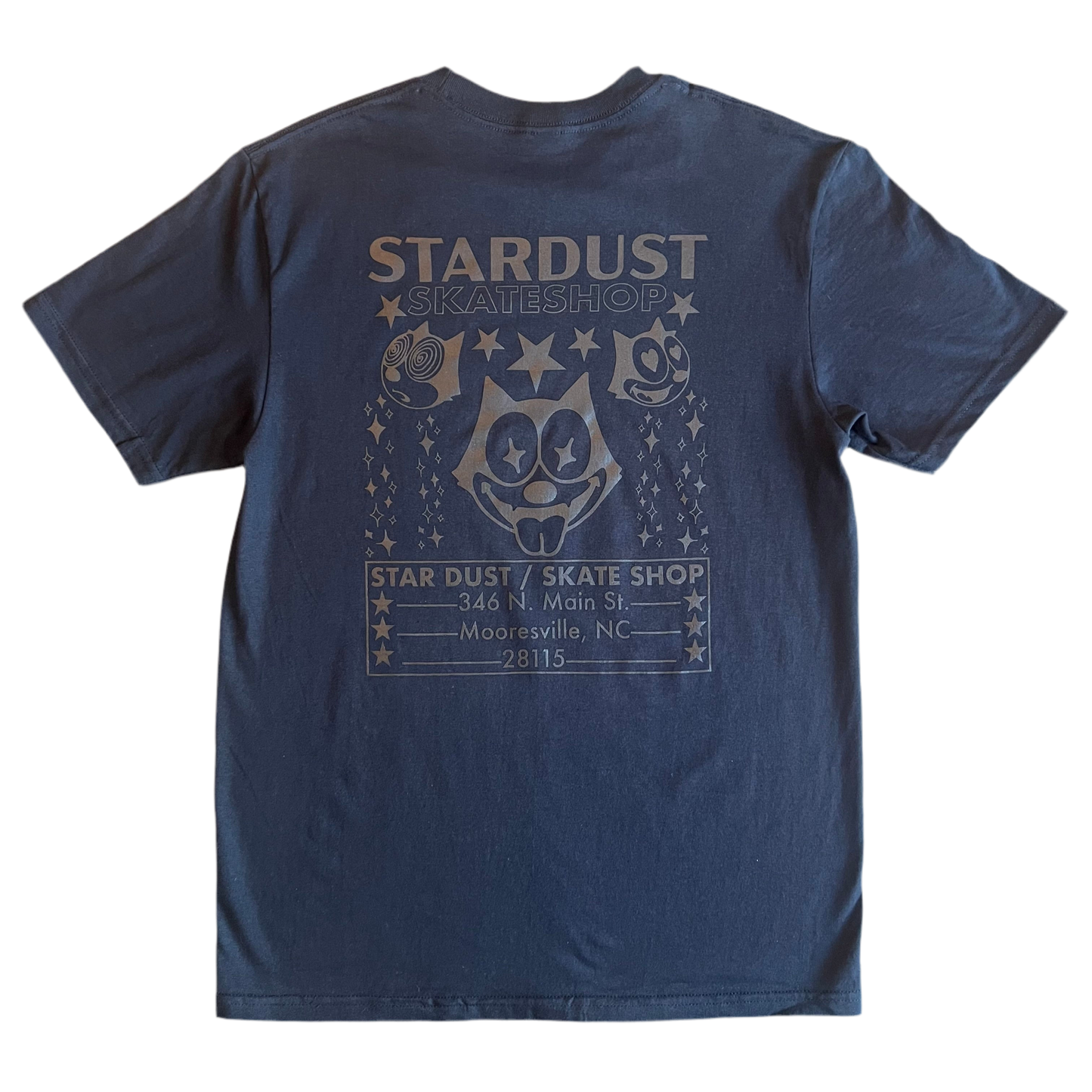 Stardust Skate Shop Felix Tee 012 Black / Black