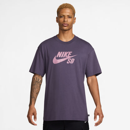 Nike SB Logo T-Shirt Dark Raisin