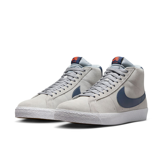 Nike SB Zoom Blazer Mid Wolf Grey / Midnight Navy - Cosmic Clay FD0731-004