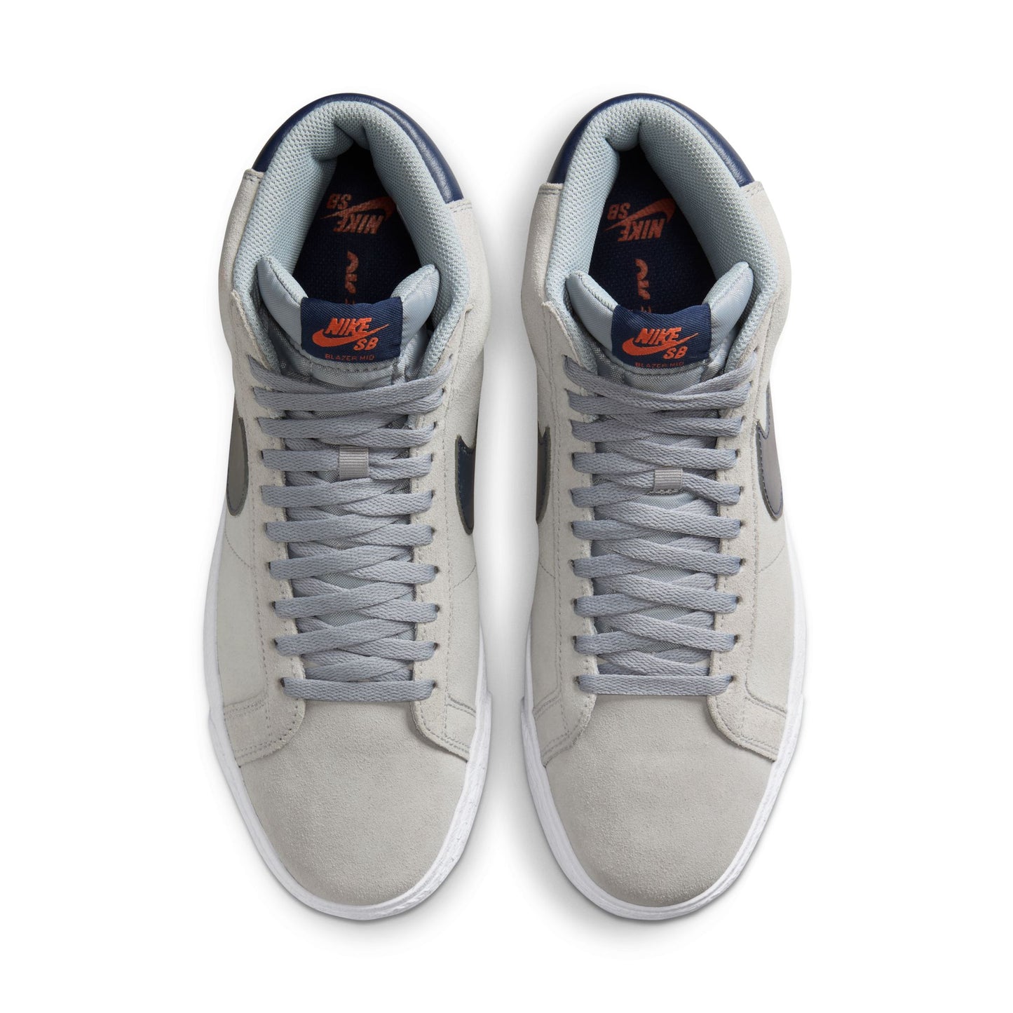 Nike SB Zoom Blazer Mid Wolf Grey / Midnight Navy - Cosmic Clay FD0731-004