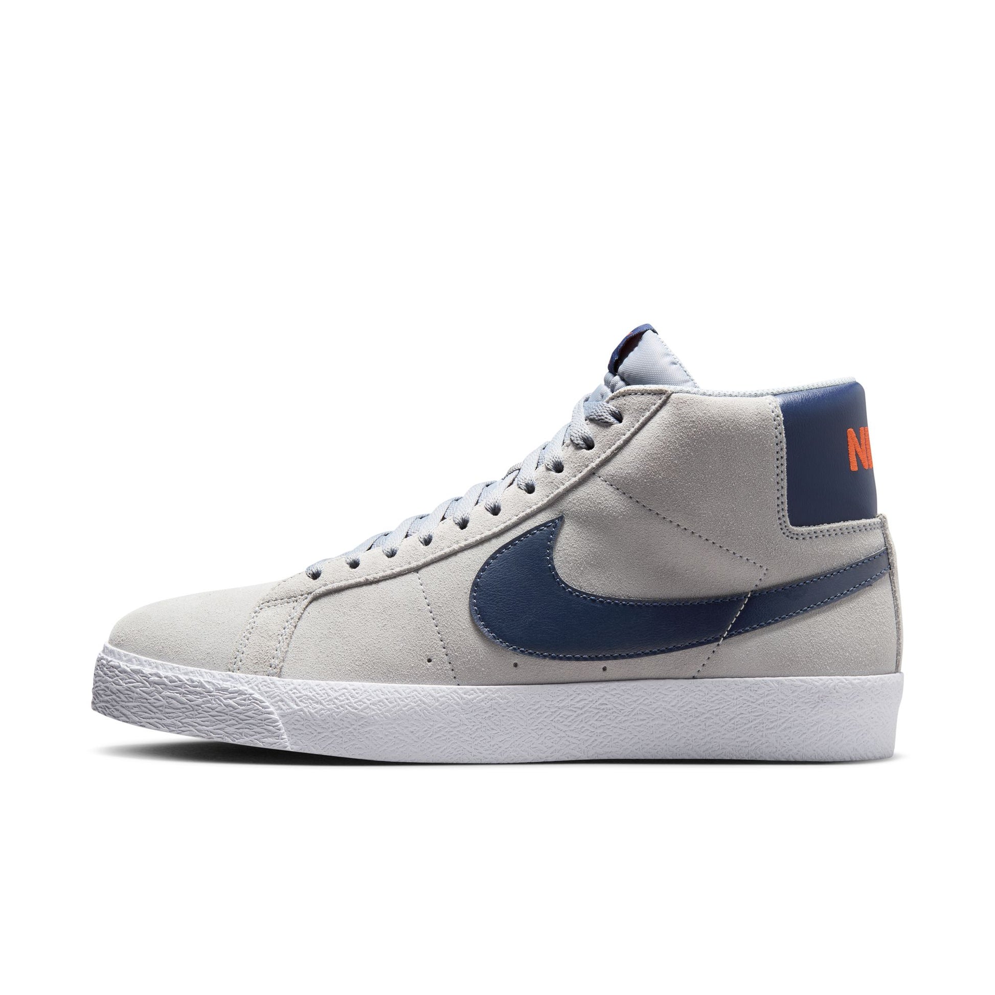 Nike SB Zoom Blazer Mid Wolf Grey / Midnight Navy - Cosmic Clay FD0731-004