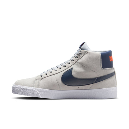 Nike SB Zoom Blazer Mid Wolf Grey / Midnight Navy - Cosmic Clay FD0731-004