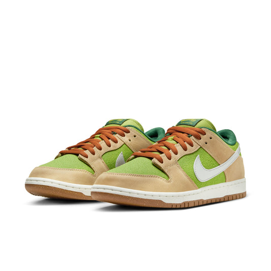 Nike SB Dunk Low Pro "Escargot" Sesame / Metallic Silver - Pear - Fir