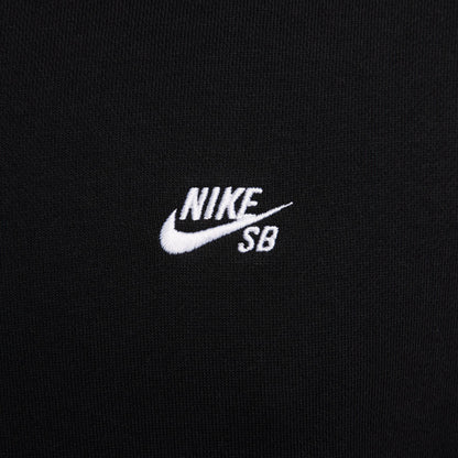 Nike SB Fleece Pullover Skate Hoody Black / White FV7351-010