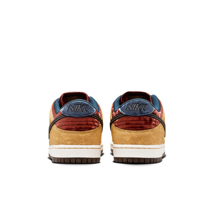 Nike SB Dunk Low Pro "City Of Cinema" Celestial Gold / Black - Dark Team Red FZ1278-200