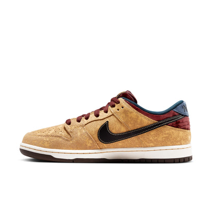 Nike SB Dunk Low Pro "City Of Cinema" Celestial Gold / Black - Dark Team Red FZ1278-200