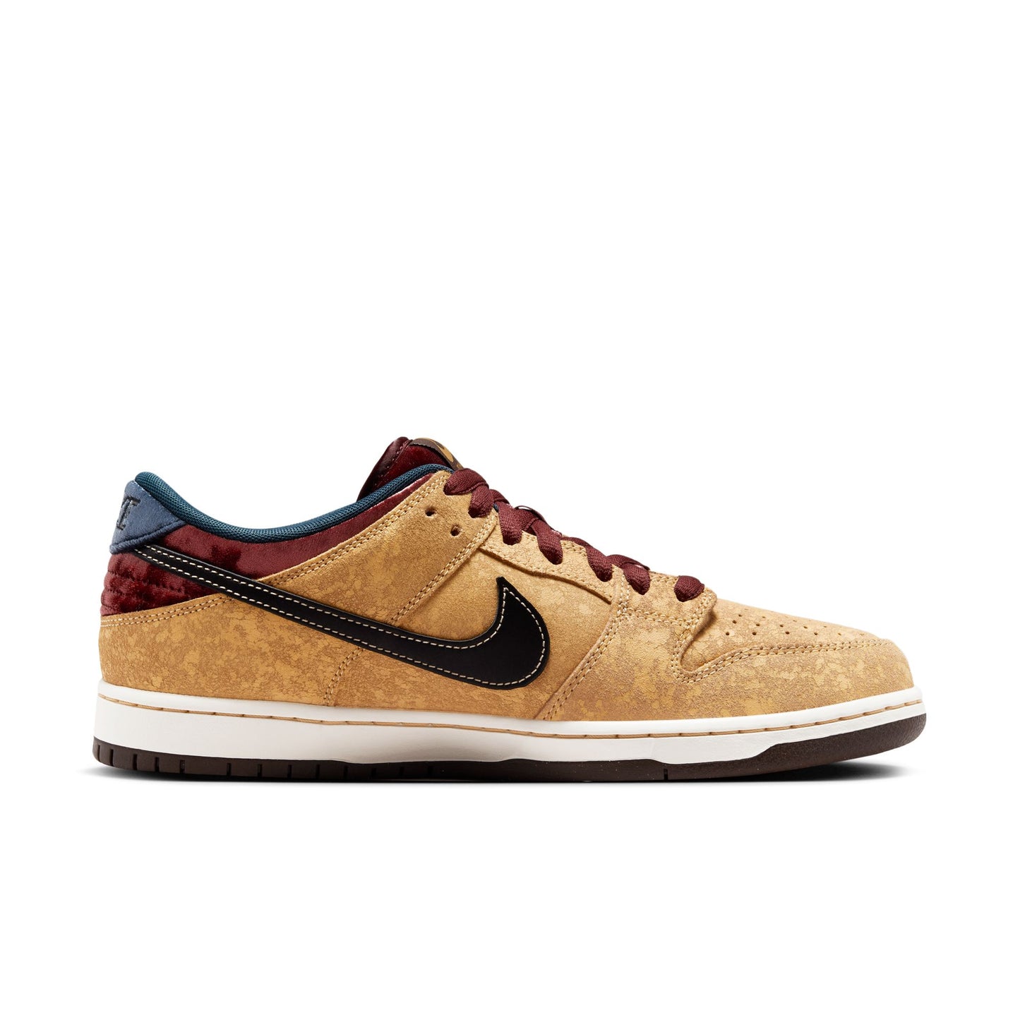 Nike SB Dunk Low Pro "City Of Cinema" Celestial Gold / Black - Dark Team Red FZ1278-200