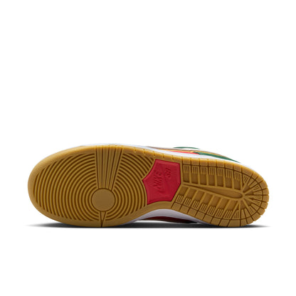 Nike SB "Seattle Supersonics" Dunk Low Pro Premium Fir / University Gold - Fire Red FZ1287-300