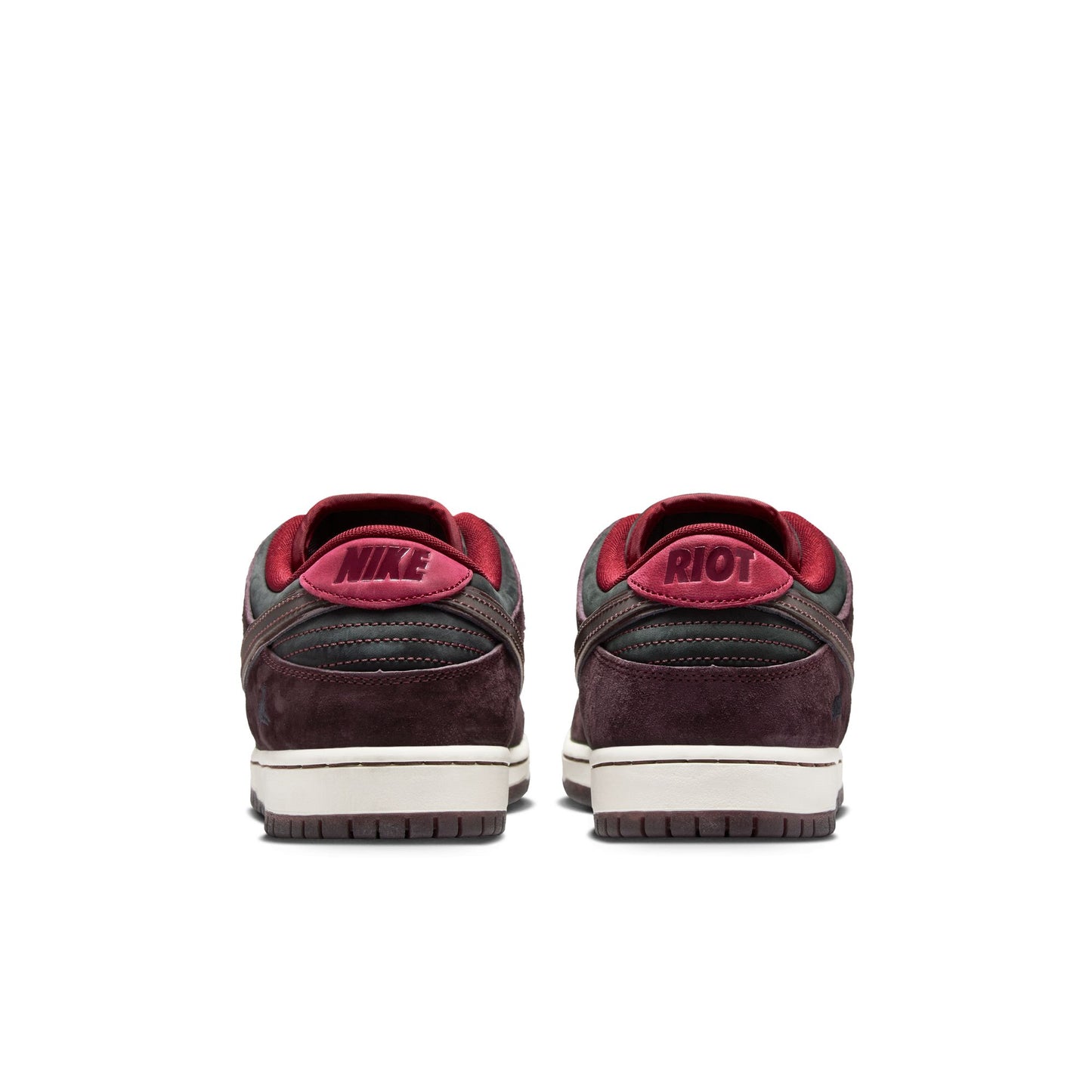 Nike SB x Riot Skate Shop Dunk Low Pro Mahogany / Dark Beetroot - Team Red - Sail FZ1289-200