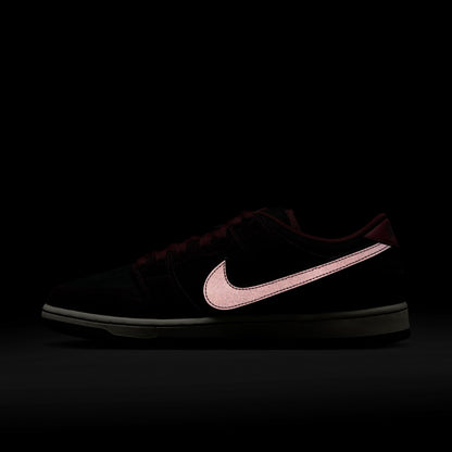 Nike SB x Riot Skate Shop Dunk Low Pro Mahogany / Dark Beetroot - Team Red - Sail FZ1289-200