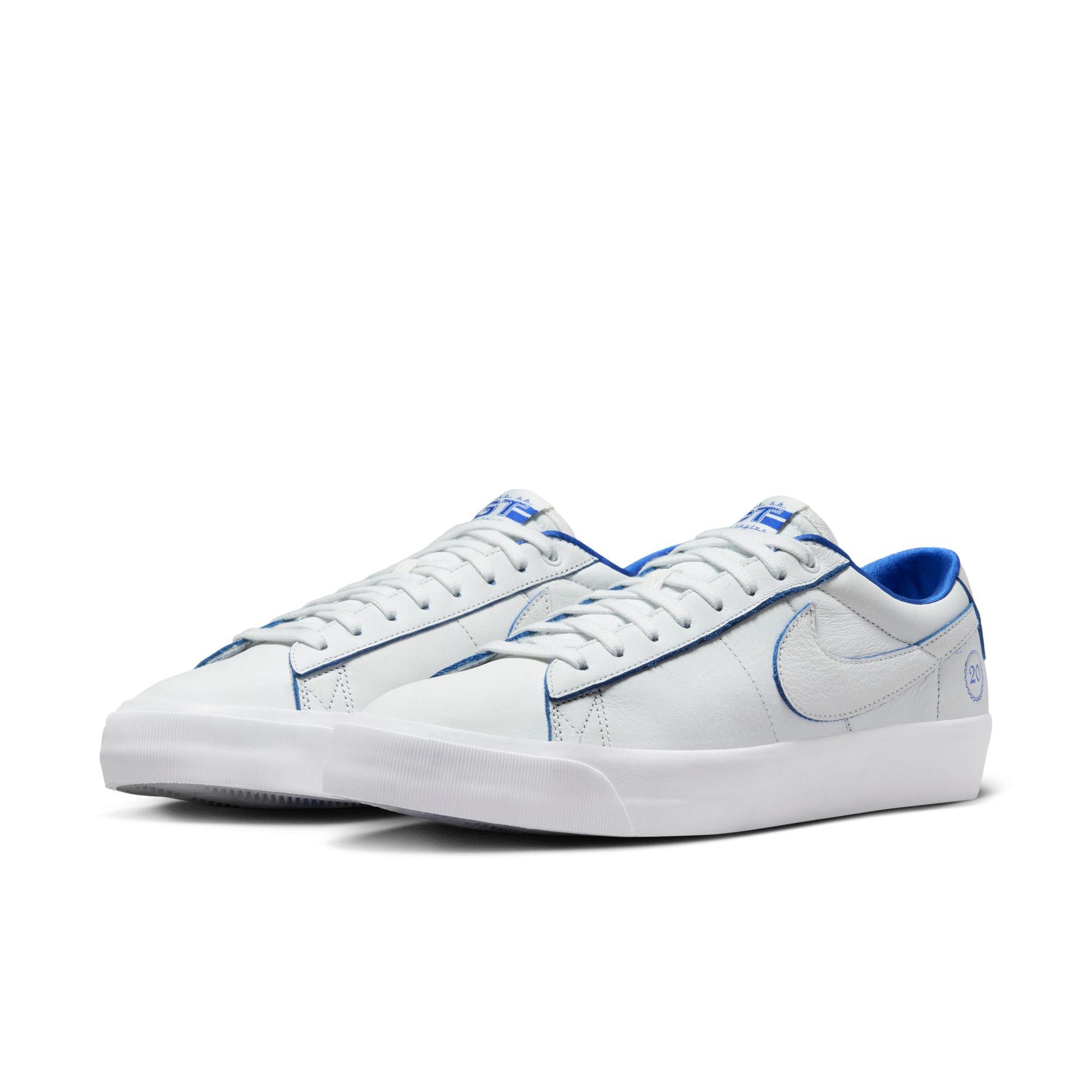 Nike SB Zoom Blazer Low GT Premium Summit White / Game Royal - Summit White FZ1300-100