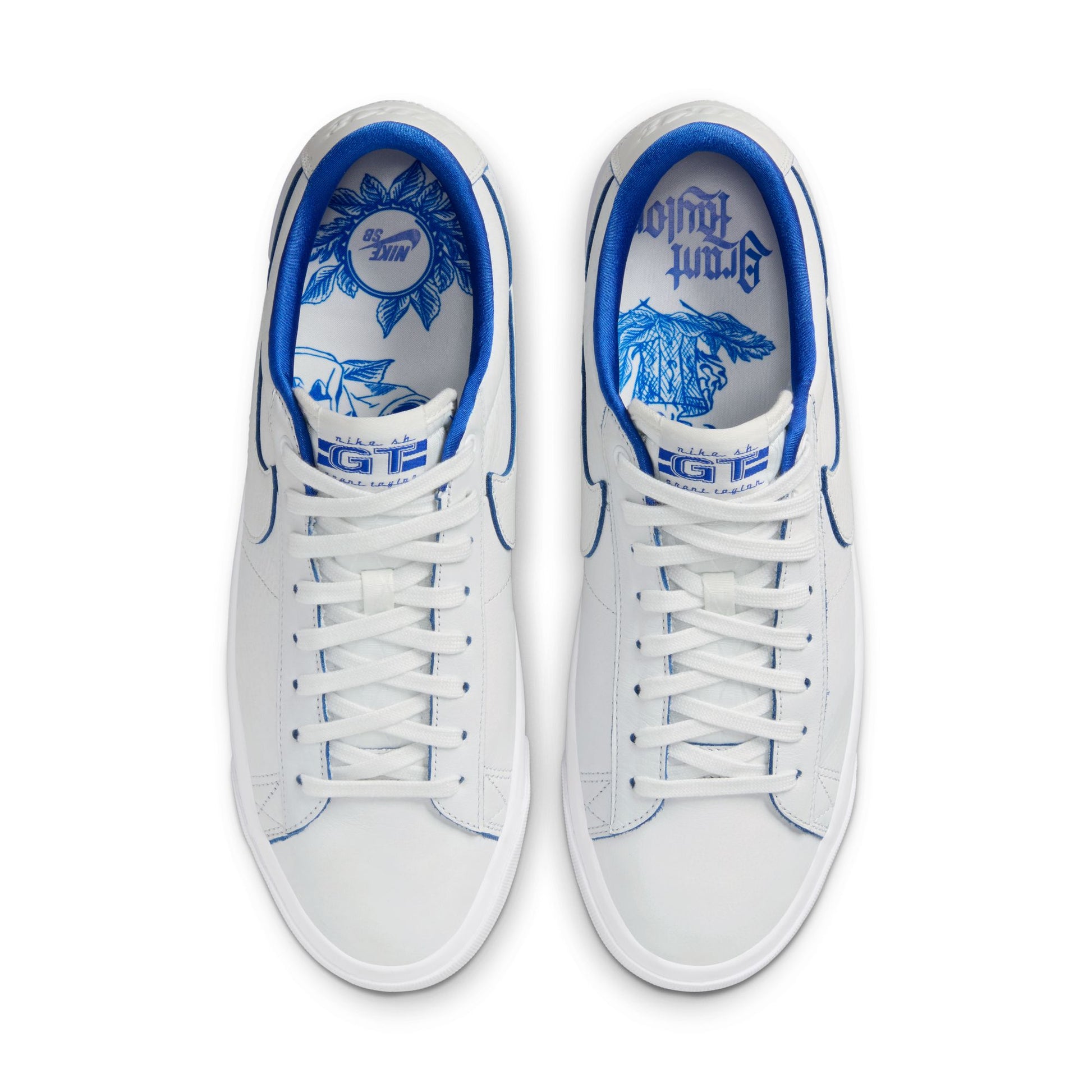 Nike SB Zoom Blazer Low GT Premium Summit White / Game Royal - Summit White FZ1300-100