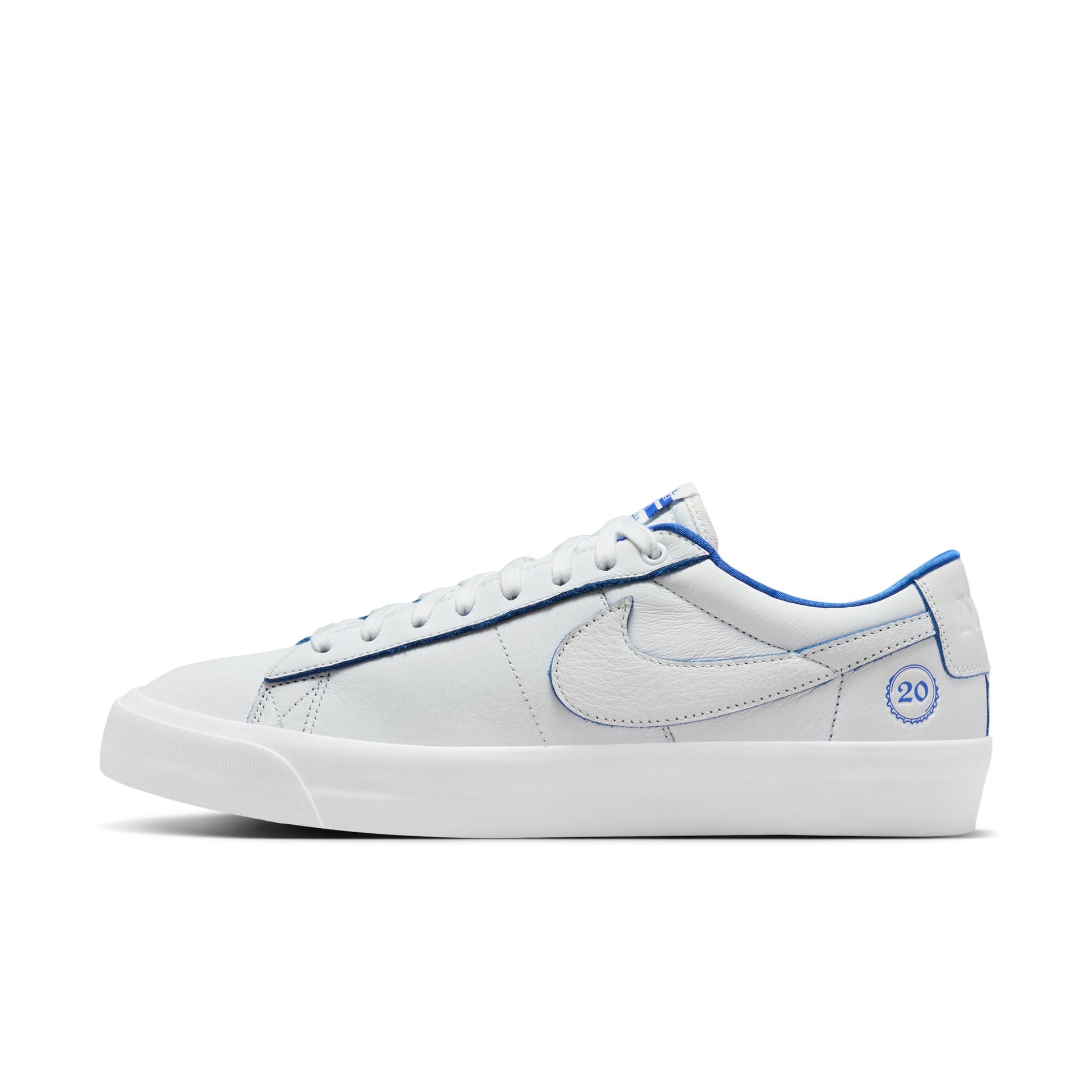 Nike SB Zoom Blazer Low GT Premium Summit White / Game Royal - Summit White FZ1300-100