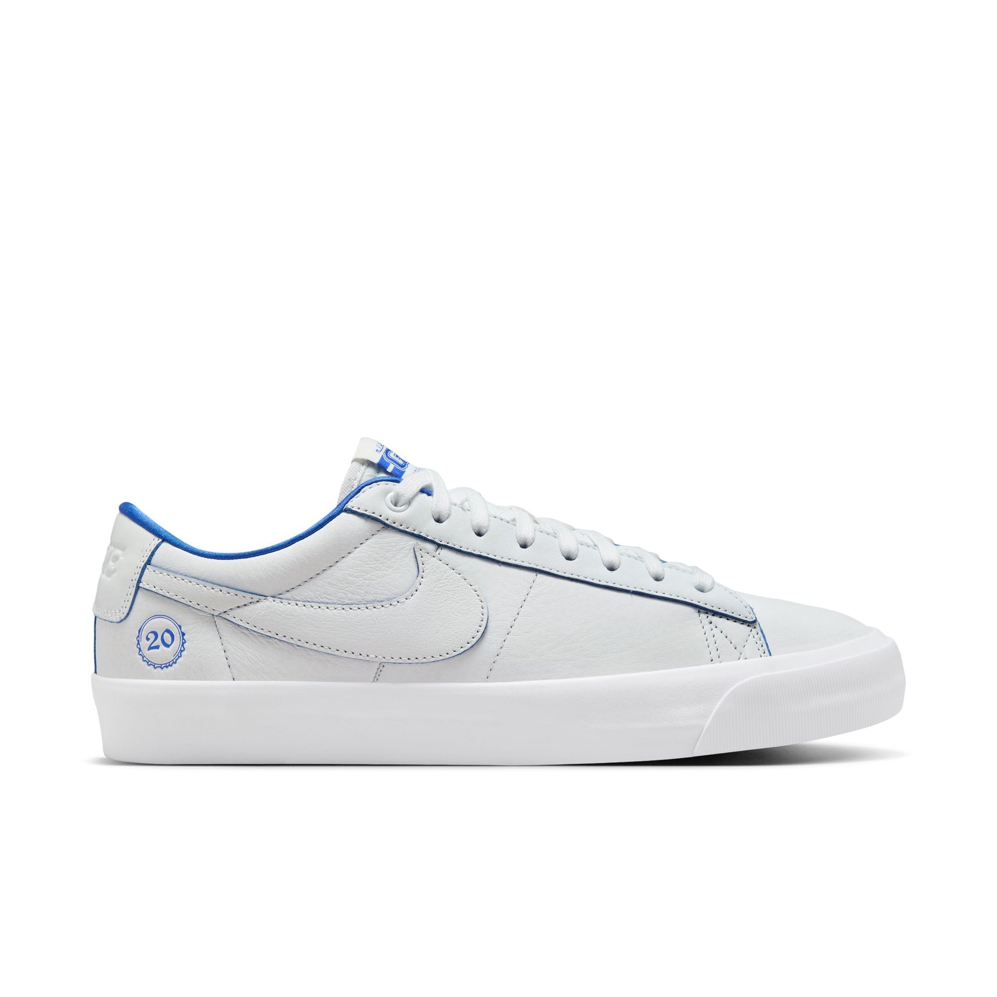 Nike SB Zoom Blazer Low GT Premium Summit White / Game Royal - Summit White FZ1300-100