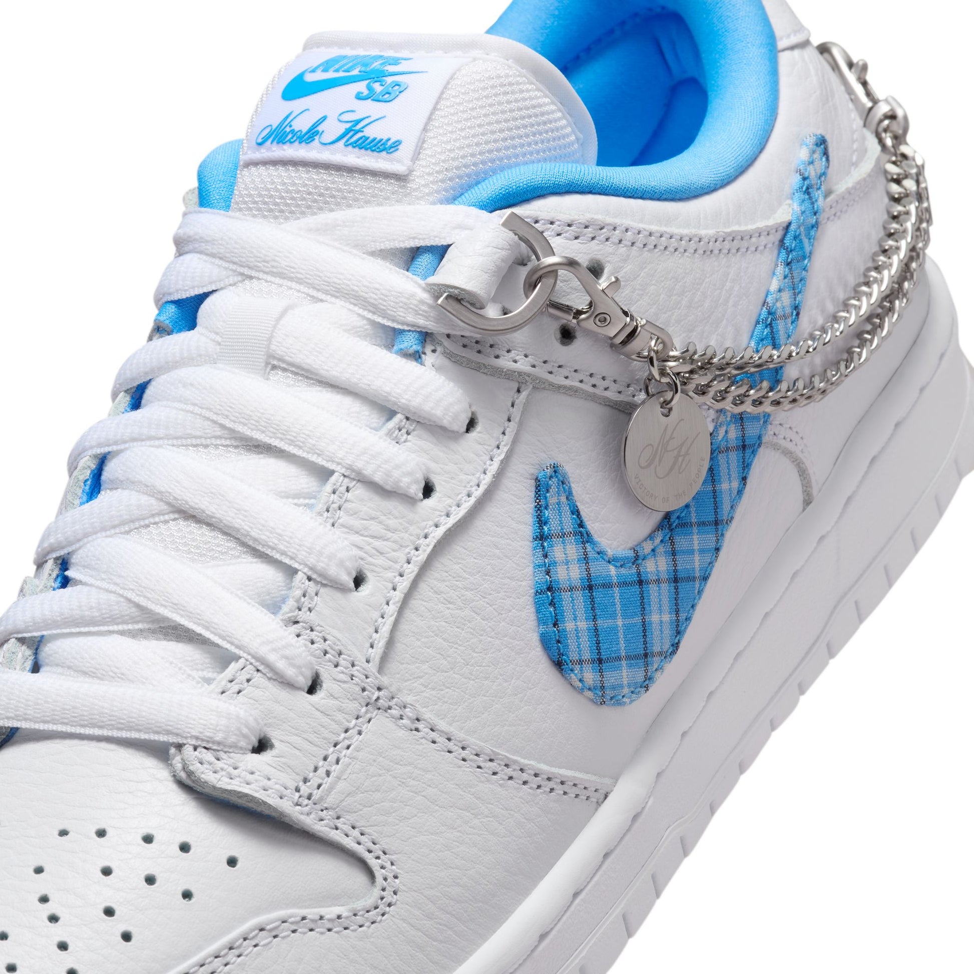 Nike SB Dunk Low Pro By Nicole Hause White / University Blue - White FZ8802-100