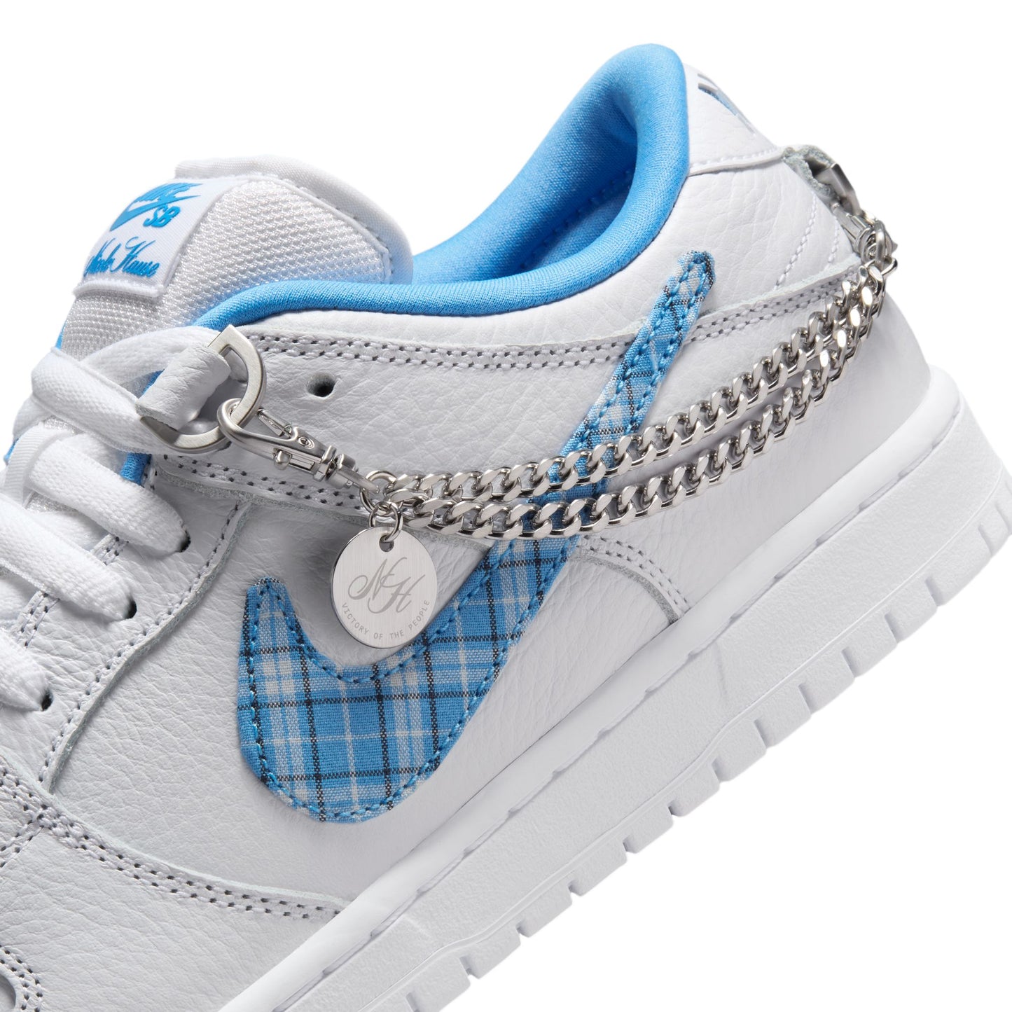 Nike SB Dunk Low Pro By Nicole Hause White / University Blue - White FZ8802-100