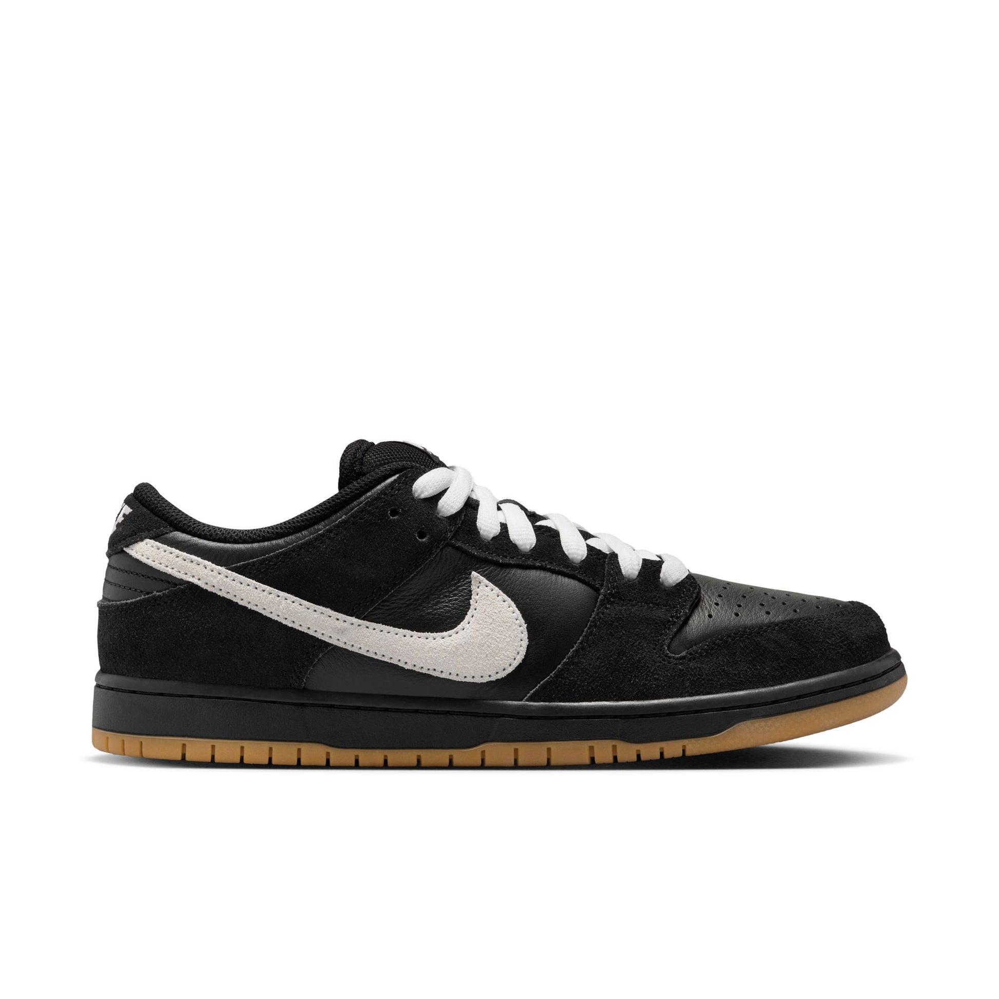 Nike SB Dunk Low Pro Black / White - Black - Gum Light Brown HF3704-003