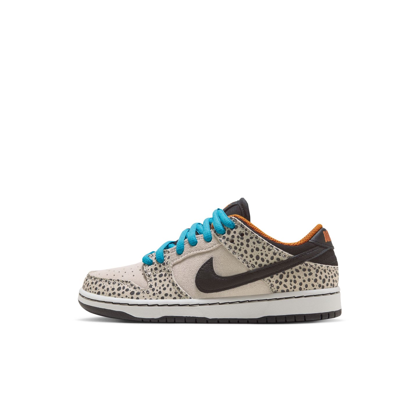 Nike SB "Electric Pack" "Olympic Safari" Dunk Low Pro PS Kids Phantom / Black - Black Monarch HF7841-001