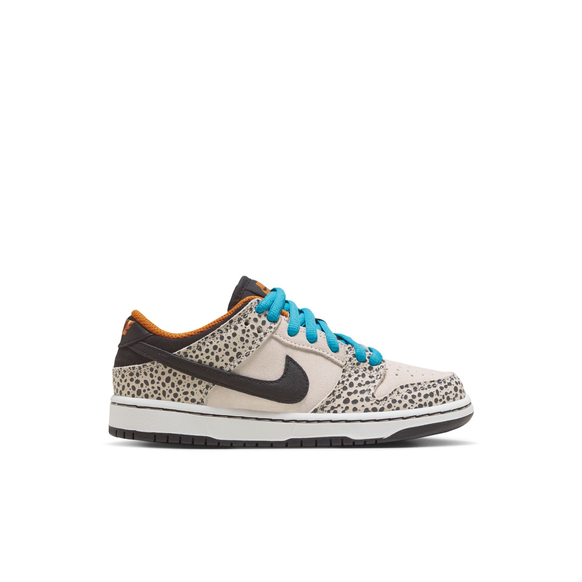 Nike SB "Electric Pack" "Olympic Safari" Dunk Low Pro PS Kids Phantom / Black - Black Monarch HF7841-001