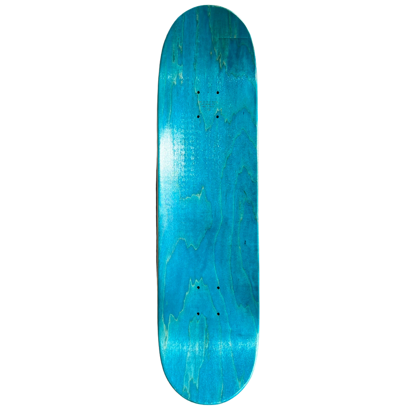 Stardust Matte Black Star Deck 8.5" Teal (Standard Cut)