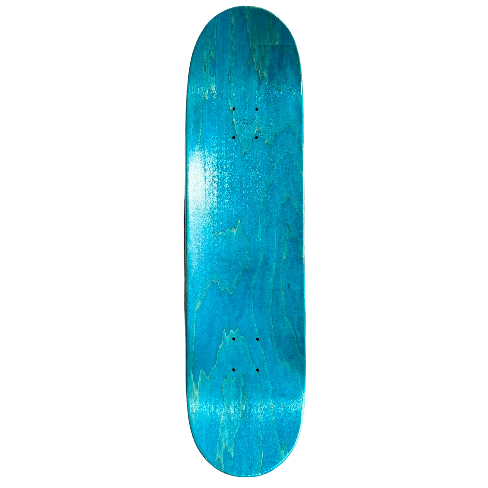 Stardust Matte Black Star Deck 8.5" Teal (Standard Cut)