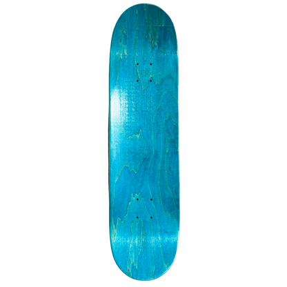 Stardust Matte Black Star Deck 8.5" Teal (Standard Cut)