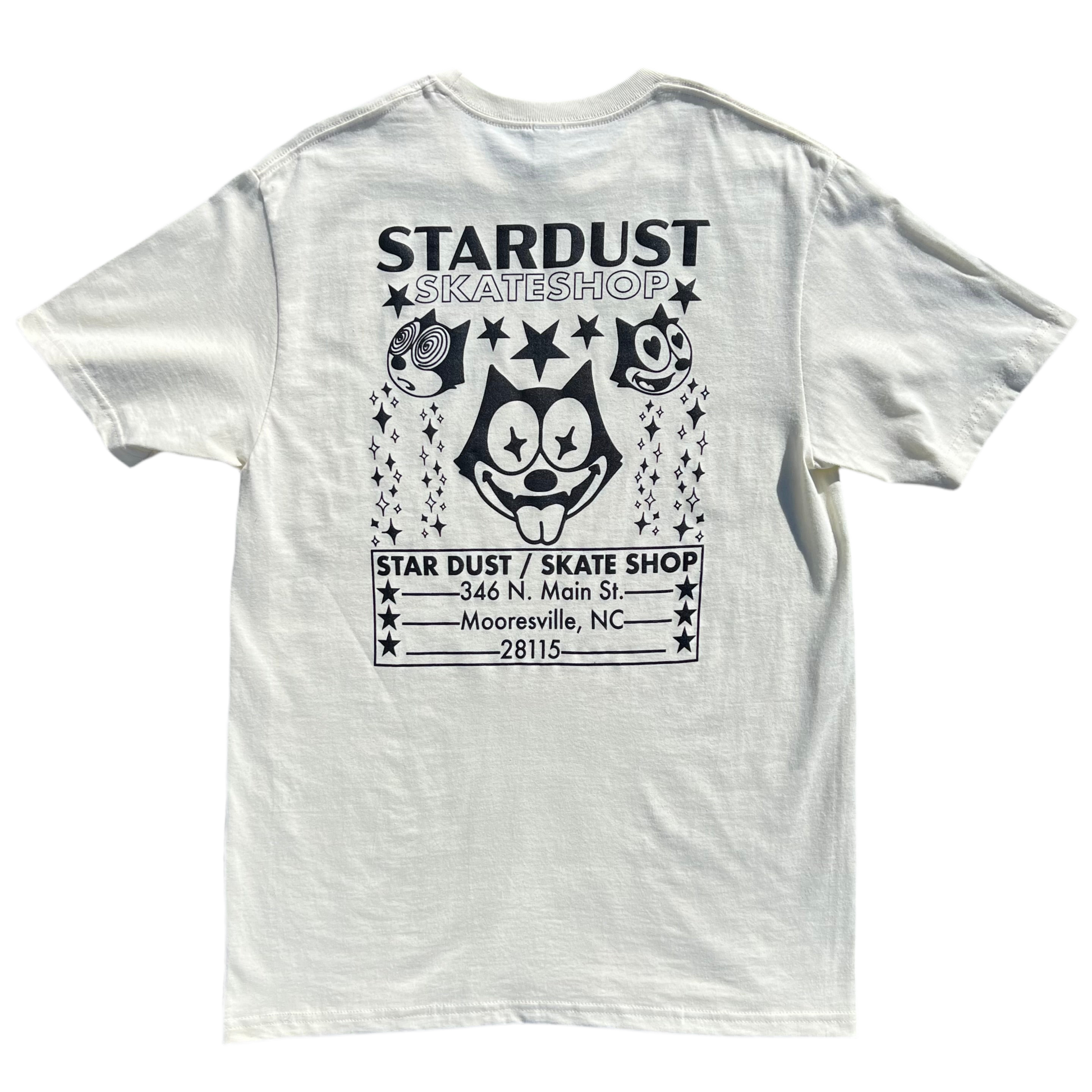 Stardust Skate Shop Felix Tee 012 Off White / Black