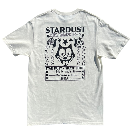 Stardust Skate Shop Felix Tee 012 Off White / Black