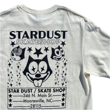 Stardust Skate Shop Felix Tee 012 Off White / Black