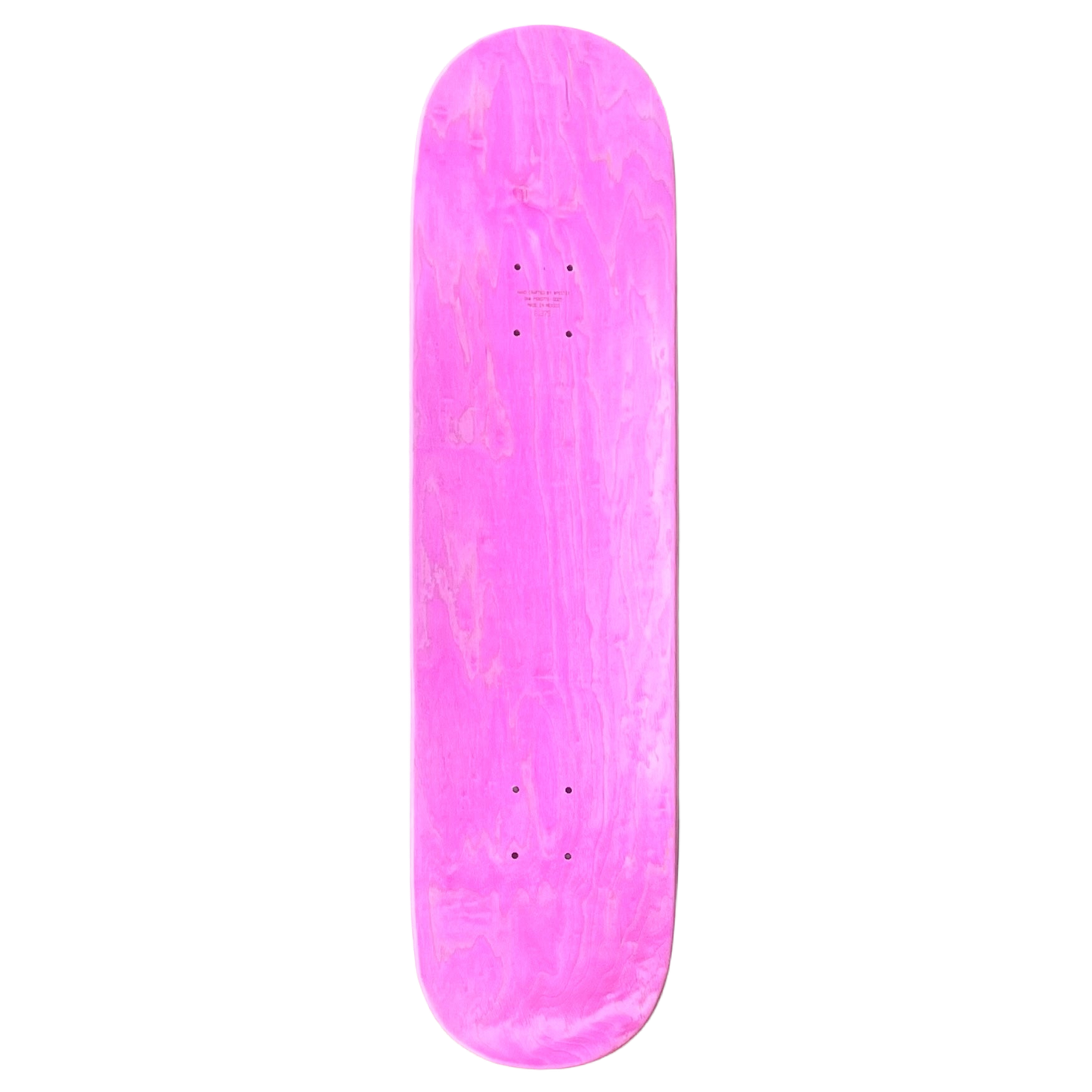 Stardust Matte Black Star Deck 8.375" Pink (Full Cut)