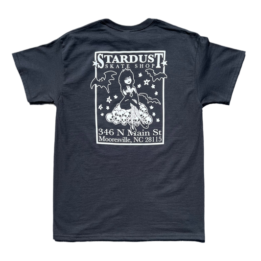 Stardust "Goth Girl" Tee 033 Black / White